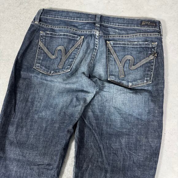 Citizens of Humanity Bootcut Jeans Dark Wash Premium Denim - Size: 29 - Picture 11 of 13